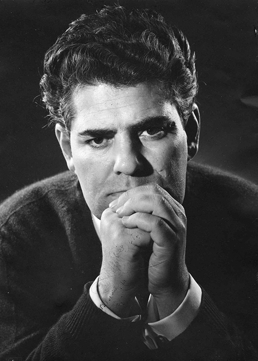Figure 1. Aḥmad Šāmlu. Photograph by Hādi Šafāʾiya, Tehran, 1963.